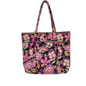 Vera Bradley Large Toggle Tote Bag Paisley